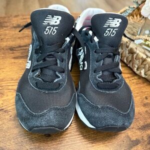 New Balance 515 V3 Black Nightshade Polka Womens Sz 7.5 Shoe Sneakers